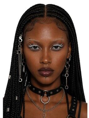 Darker Waves White Faux Lashes